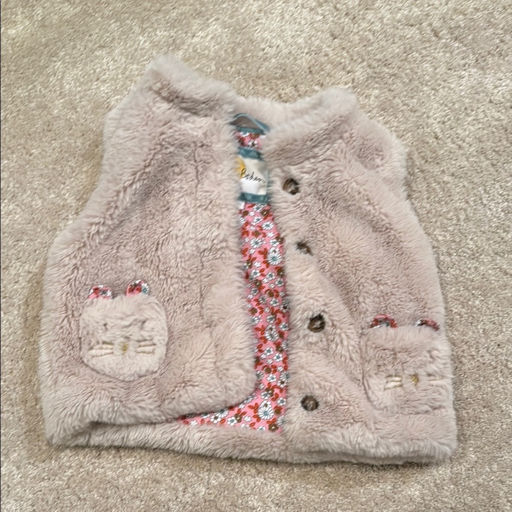 Mini Boden Pink Floral Fabric